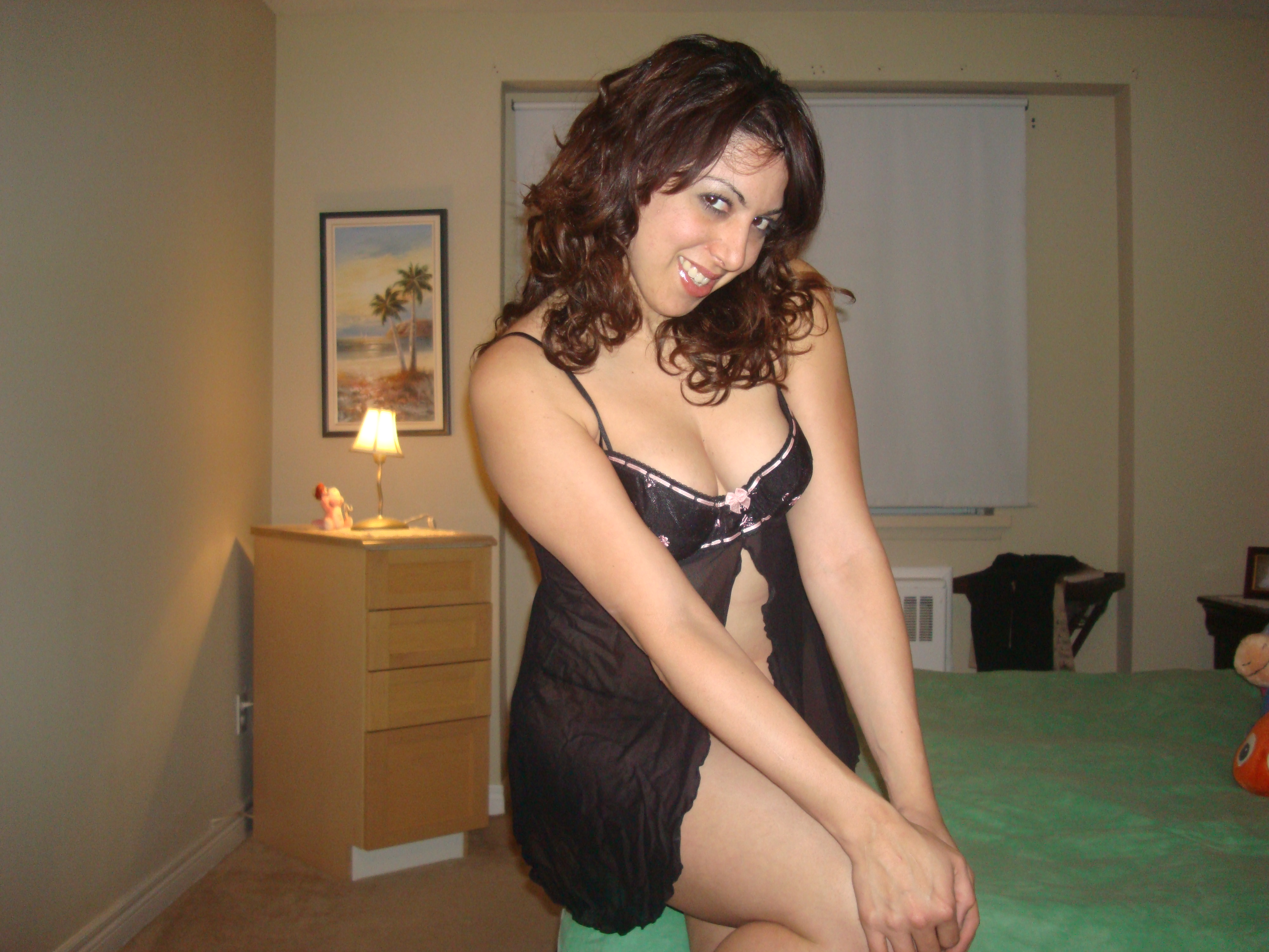Me Posing In Sexy Lingerie And Less At