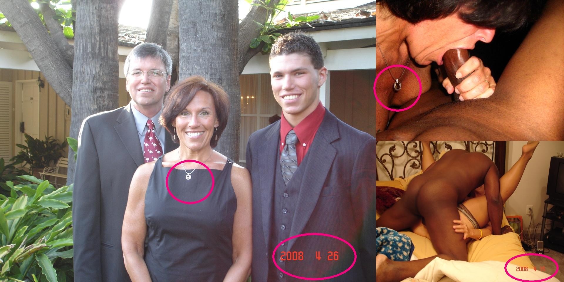 Amateur Interracial Before After - Hot mom blacked after taking family pictures at ...